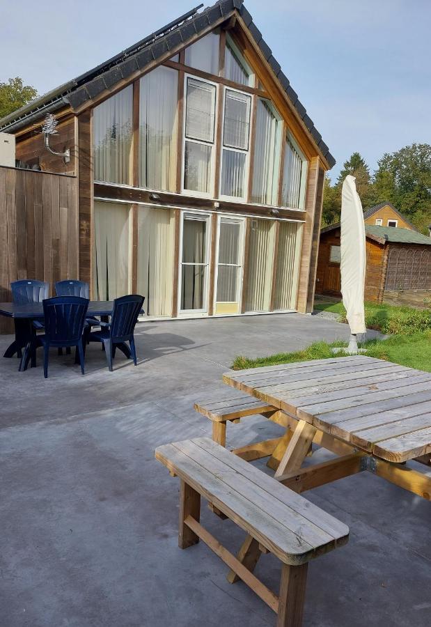 Maison 3 Chambres A 200 M De La Plage Des Lacs De L Eau D Heure Froid-Chapelle エクステリア 写真